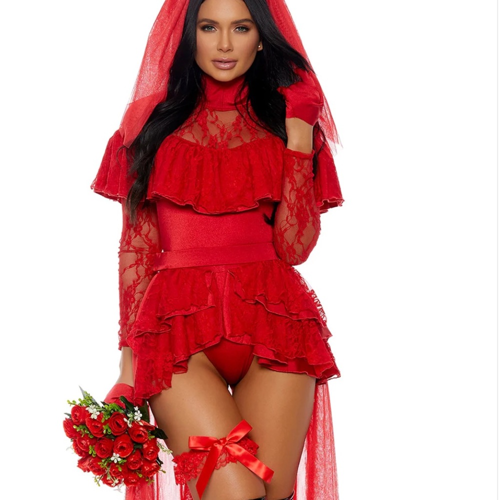 NEW Beetle Bride Sexy Costume